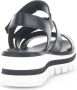 Gabor Zwarte Damessandaal Licht Comfortabel Black Dames - Thumbnail 6