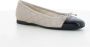 Gabor Zwarte Damesschoenen Beige Dames - Thumbnail 2