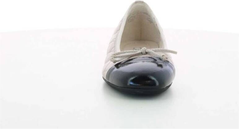 Gabor Zwarte Damesschoenen Beige Dames
