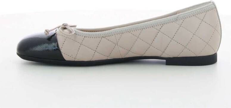 Gabor Zwarte Damesschoenen Beige Dames
