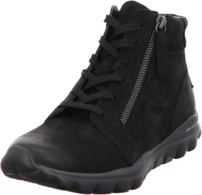 Gabor Zwarte Enkellaars Black Dames