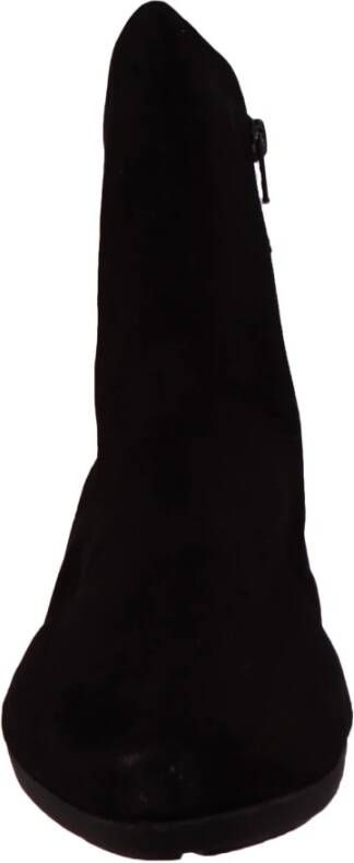 Gabor Zwarte Enkellaars Black Dames