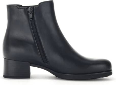 Gabor Zwarte Enkellaars Black Dames