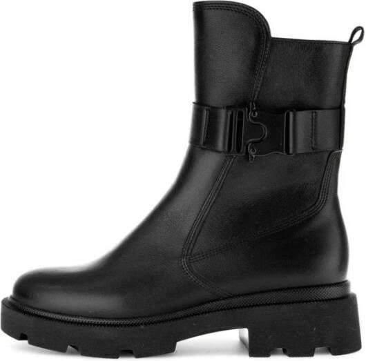 Gabor Zwarte Enkellaars Black Dames