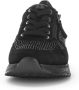 Gabor Zwarte Fluwelen Basket Schoenen Black Dames - Thumbnail 5