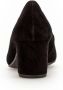 Gabor Zwarte Fluwelen Pumps Black Dames - Thumbnail 6