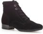 Gabor Elegante suède enkellaars zwart Black Dames - Thumbnail 11