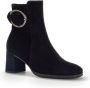 Gabor Zwarte Gesloten Booties Enkellaarzen Black Dames - Thumbnail 4