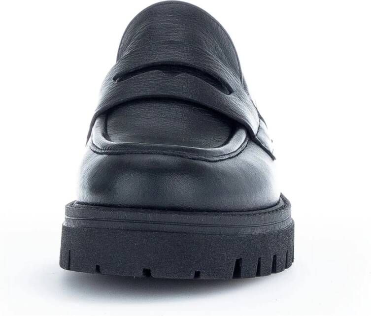 Gabor Zwarte Gesloten Loafers voor Dames