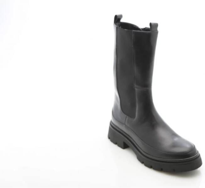 Gabor Zwarte Hoge Chelsea Boots Black Dames