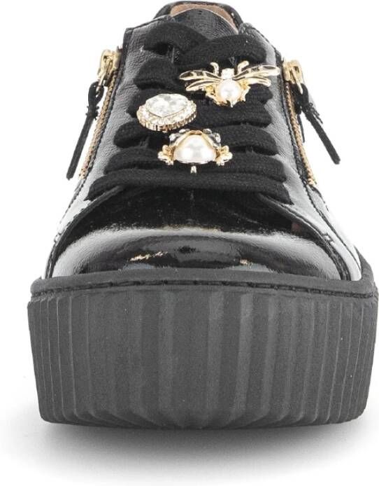 Gabor Plateausneakers met best fitting-uitrusting vrijetijdsschoen lage schoen veterschoen - Foto 5