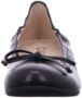 Gabor Zwarte leren ballerina's voor dames - Thumbnail 2