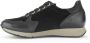 Gabor Zwarte Leren Basket Sneakers Black Dames - Thumbnail 4