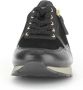Gabor Zwarte Leren Basket Sneakers Black Dames - Thumbnail 6