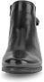 Gabor Zwarte Leren Comfort Enkellaarzen Black Dames - Thumbnail 5