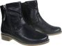 Gabor Zwarte Leren Enkellaars met Ritsen Black Dames - Thumbnail 2