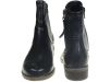 Gabor Zwarte Leren Enkellaars met Ritsen Black Dames - Thumbnail 3