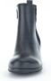 Gabor Zwarte Leren Enkellaarzen Black Dames - Thumbnail 3