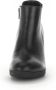 Gabor Zwarte Leren Enkellaarzen Black Dames - Thumbnail 5