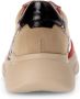 Gabor Zwarte Leren Lage Sneaker Mix Multicolor Dames - Thumbnail 4