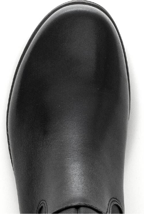 Gabor Zwarte gladleren laarzen Black Dames