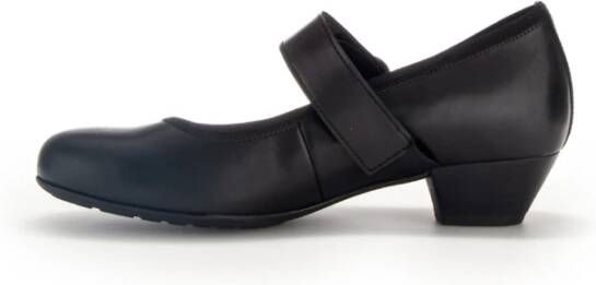 Gabor Zwarte Leren Pumps Black Dames