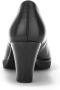 Gabor Zwarte Leren Damespump met 6cm Hak Black Dames - Thumbnail 8