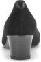 Gabor Zwarte Leren Pumps Black Dames - Thumbnail 5