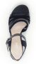 Gabor Zwarte Leren Sandalen Black Dames - Thumbnail 7