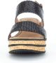 Gabor Dames sleehak sandalen Black Dames - Thumbnail 6