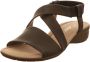 Gabor Zwarte leren sleehaksandalen voor dames - Thumbnail 3