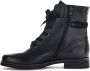 Gabor Zwarte Leren Veterschoenen Black Dames - Thumbnail 3