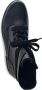 Gabor Zwarte Leren Veterschoenen Black Dames - Thumbnail 7