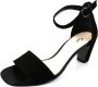 Gabor Sandalen met hak zwart Suede Dames - Thumbnail 10
