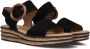 Gabor Zwarte Sandaal 550.2 Stijlvol Comfort Black Dames - Thumbnail 3