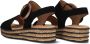 Gabor Zwarte Sandaal 550.2 Stijlvol Comfort Black Dames - Thumbnail 4