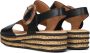 Gabor Zwarte Sandalen 550.2 Dames Black Dames - Thumbnail 13