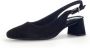 Gabor Zwarte suède leren pumps met achterband Black Dames - Thumbnail 7