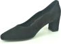 Gabor Zwart daim Pump 5cm Zwart Dames - Thumbnail 3