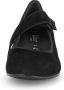Gabor Zwarte Velours Klassieke Trotteur Schoenen Black Dames - Thumbnail 9