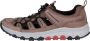 Gabor Zwarte Veterschoen Cord Mesh Neopreen Beige Heren - Thumbnail 3
