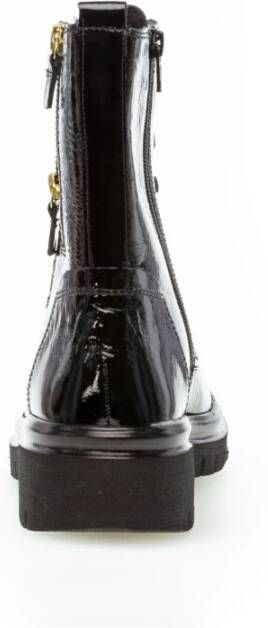 Gabor Zwarte Veterschoenen Black Dames