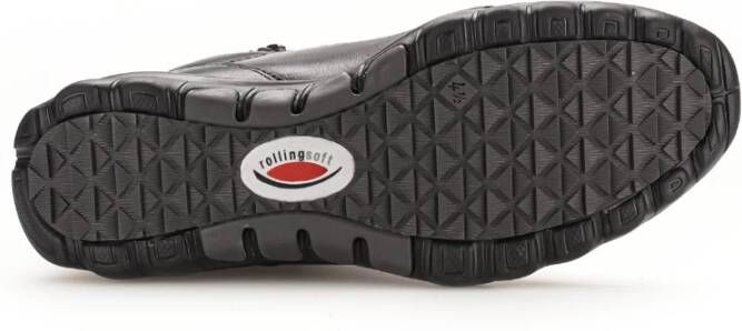 Gabor Zwarte wandelschoenen Beste rollende stijl