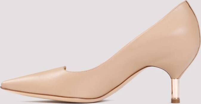 Gabriela Hearst Sofia Pump in DKC Dark Camel Beige Dames