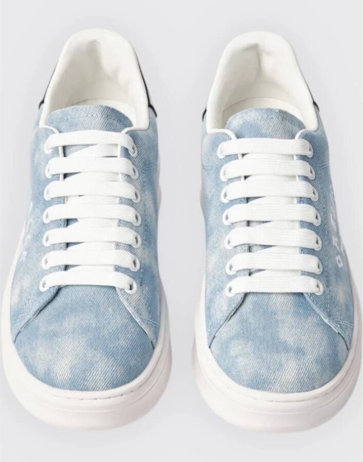 Gaëlle Paris Denim Patch Sneakers
