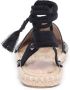 Gaëlle Paris Geborduurde platte espadrille sandalen - Thumbnail 2