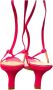 Gaëlle Paris Stijlvolle Hoge Hak Sandalen Purple Dames - Thumbnail 5