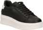 Gaëlle Paris Beth Sneakers met Logo op Hiel Black Dames - Thumbnail 6