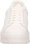 Gaëlle Paris Sportieve Witte Veterschoenen Logo Detail White Dames - Thumbnail 3