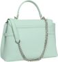 Gaëlle Paris Mint Handtas met Logo Slot - Thumbnail 2